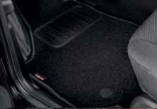 Textile interior mats